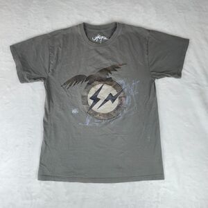 Cactus Jack by Travis Scott Fragment Utopia Tee Shirt Mens Large Olive Crew Neck